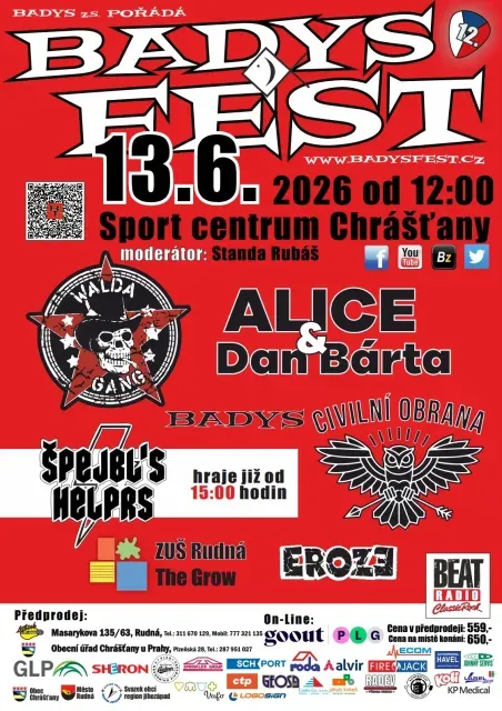 Plakát BADYSFEST 2026