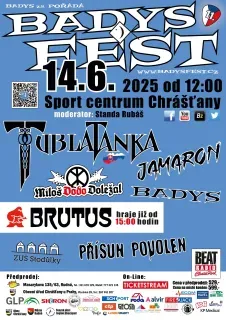 Plakát BADYSFEST 2025